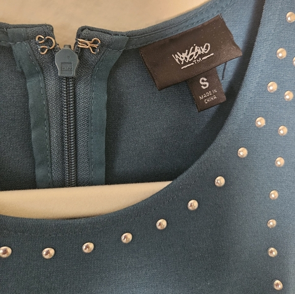 Moschino Blue Studded Top - Picture 2 of 6
